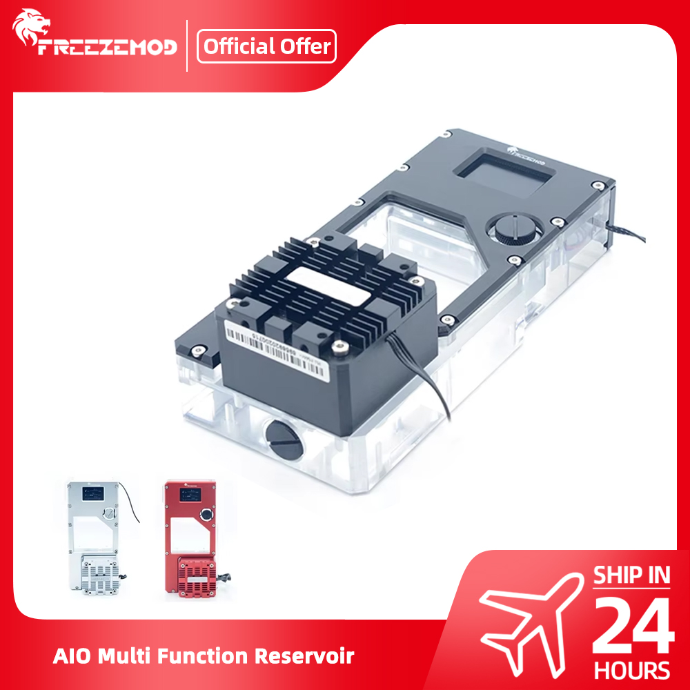 Aio Pump Reservoir Combo - Термометр Freezemod AIO, резервуар для водяного