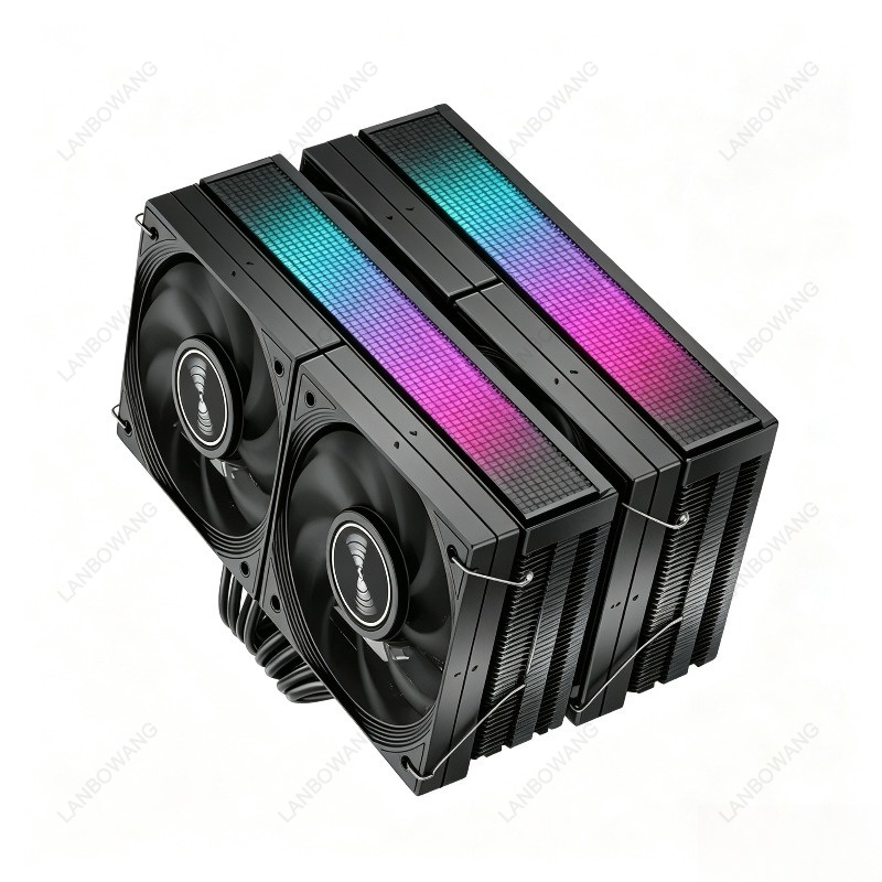 Cpu Air Cooler Dual Tower 6 Heatpipe - Двухбашенный воздушный кулер для процессора, 6
