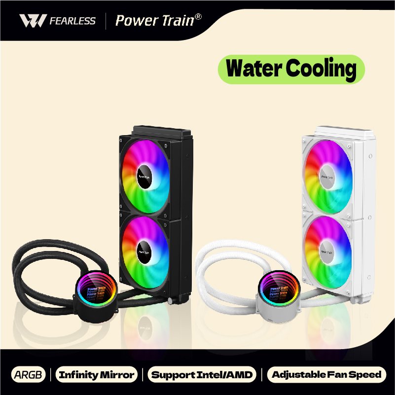 Cpu Water Cooler 240Mm Rgb - Power Train DL-240A Радиатор водяного и