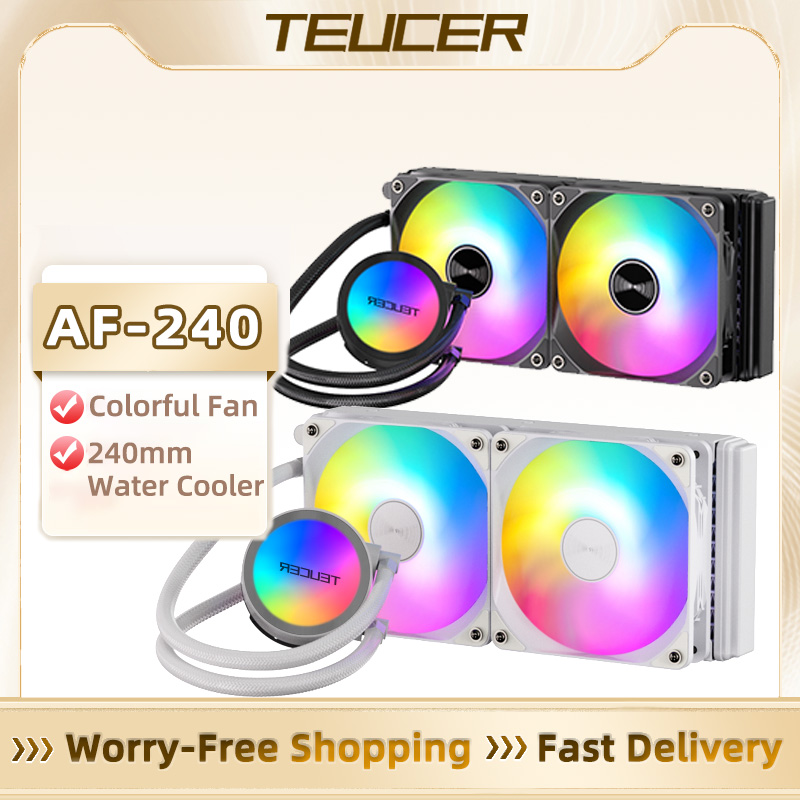 Cpu Water Cooler 240Mm Rgb - TEUCER AF-240 Кулер для процессора с