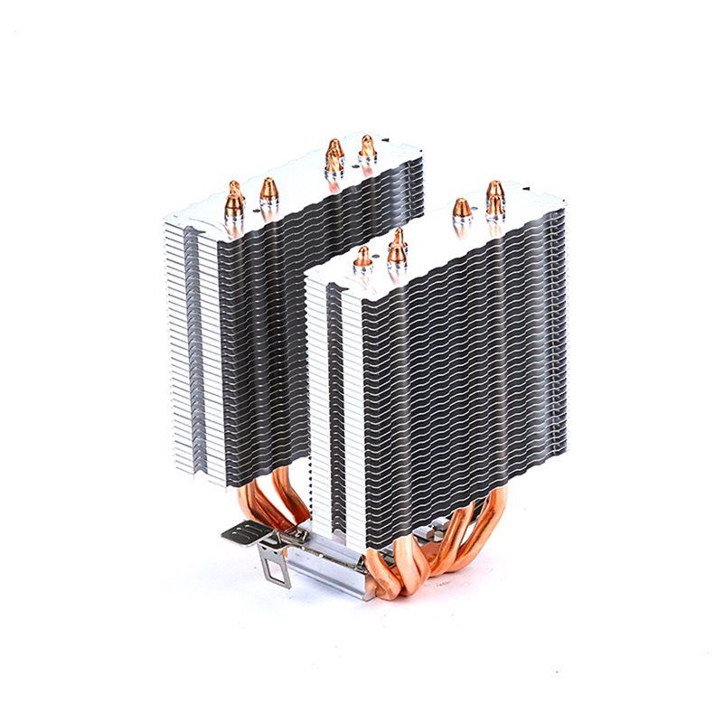 Cpu Air Cooler Dual Tower 6 Heatpipe - 6, воздушный охладитель процессора с тепловой