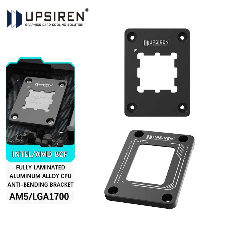 Cpu Cooler Am5 Lga1700 Bracket - UPSIREN LGA1700-BCF/AM5 ЧЕРНАЯ Коррекция изгиба процессора
