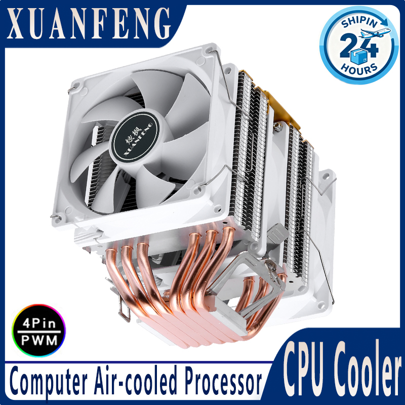Cpu Air Cooler Dual Tower 6 Heatpipe - Кулер для процессора XUANFENG с двумя