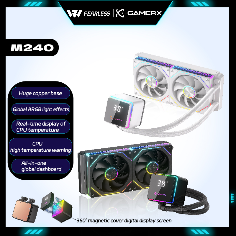 Cpu Water Cooler 240Mm Rgb - Кулер для воды X-GAMER M240 Global