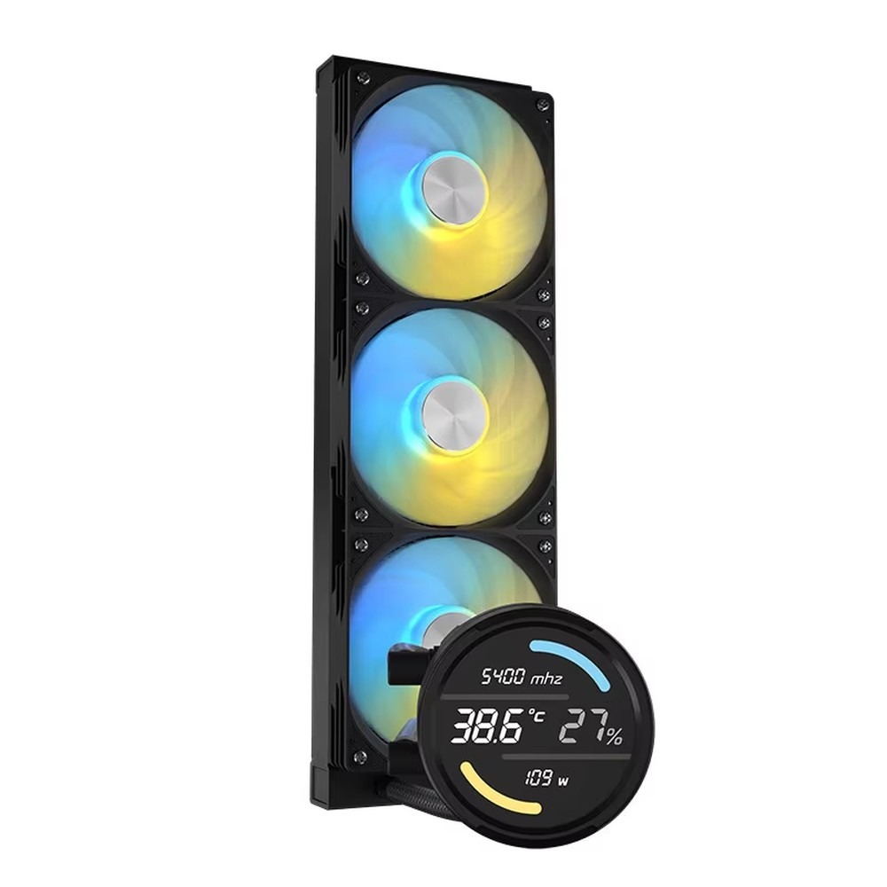 Aio Liquid Cooler 360Mm Argb - SilverStone E360 Black ARGB – система