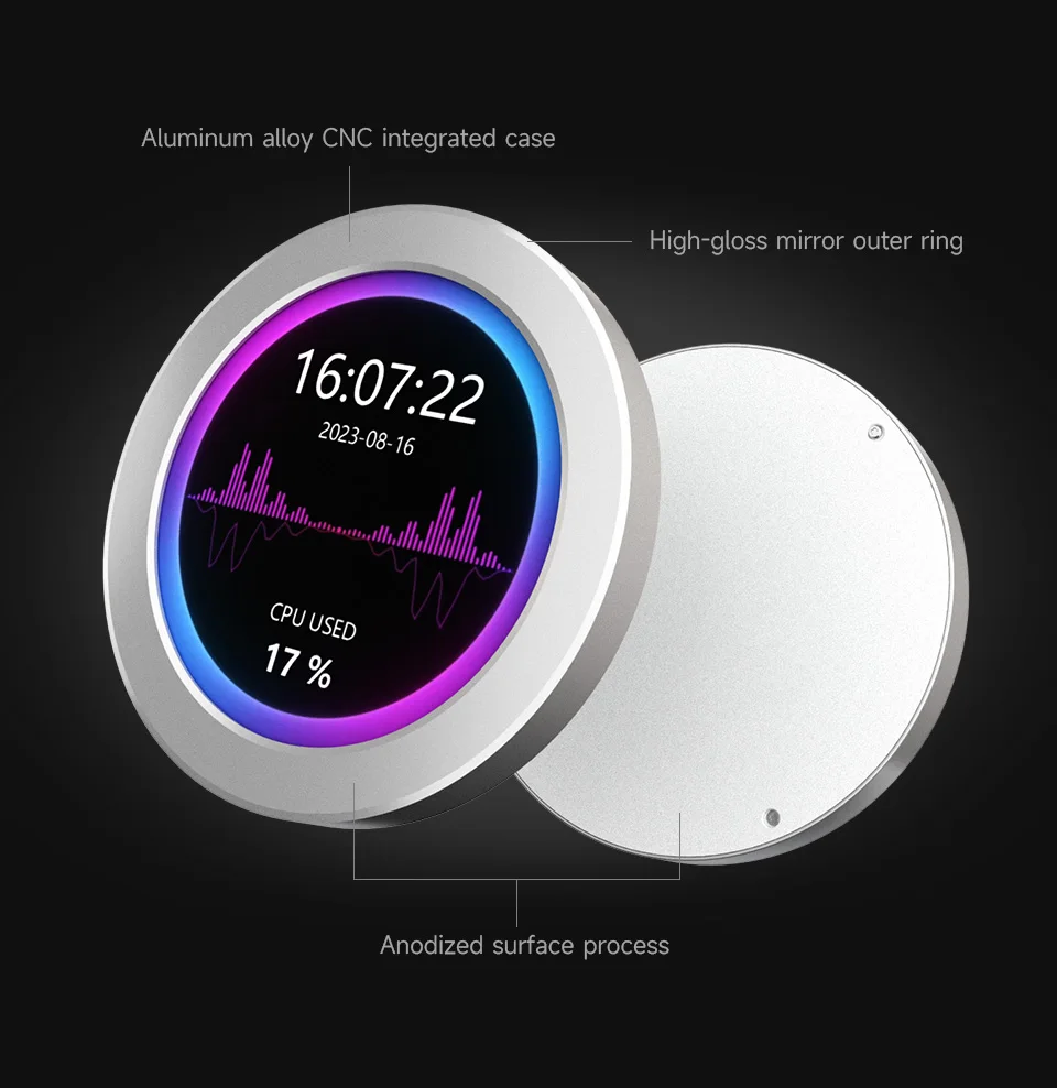 Aio Cooler Lcd Display Screen - 2,1/2,8/3,4/4-дюймовый USB монитор, AIO LCD/ CPU