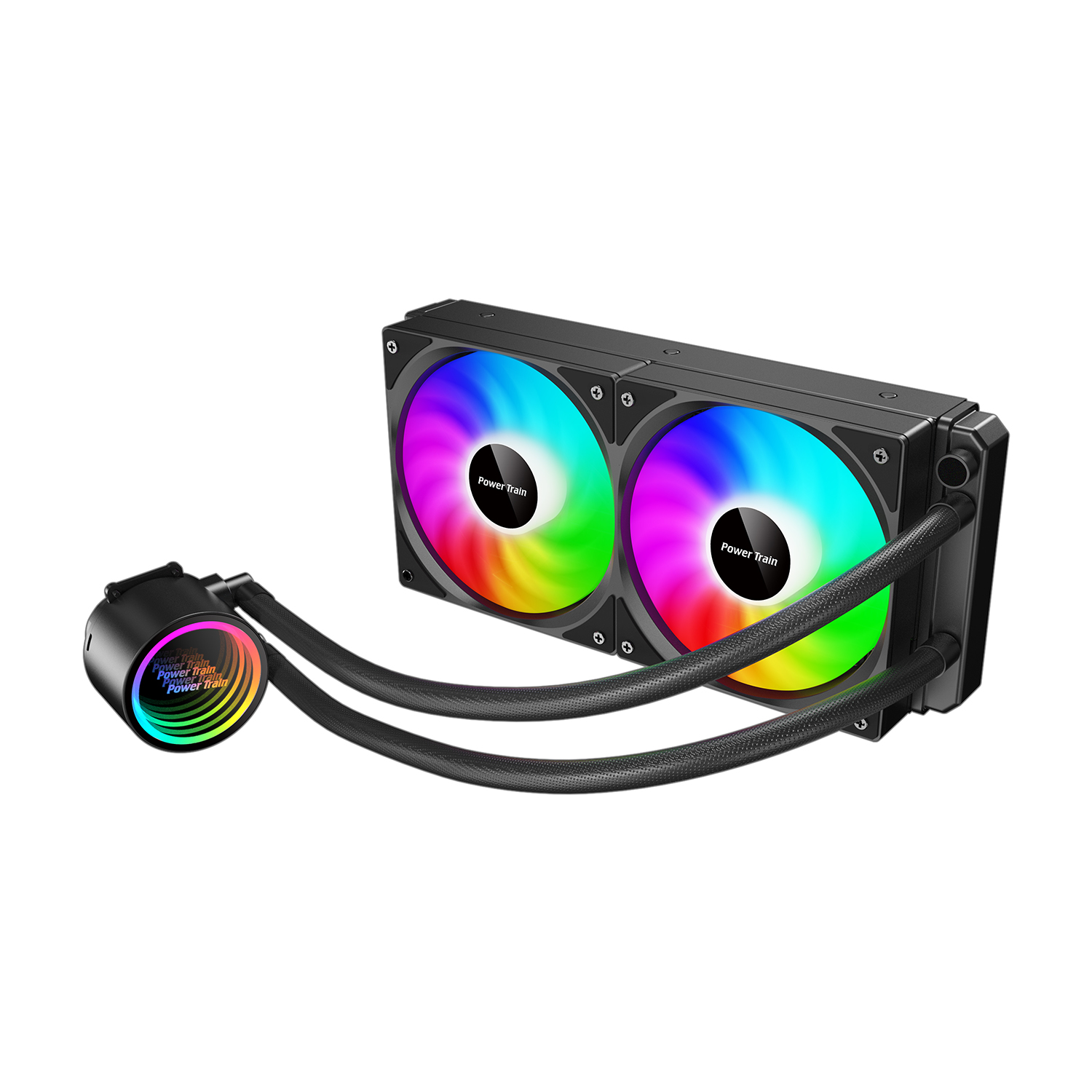 Power Train DL-240A Радиатор в – обзор и цена Cpu Water Cooler 240Mm Rgb