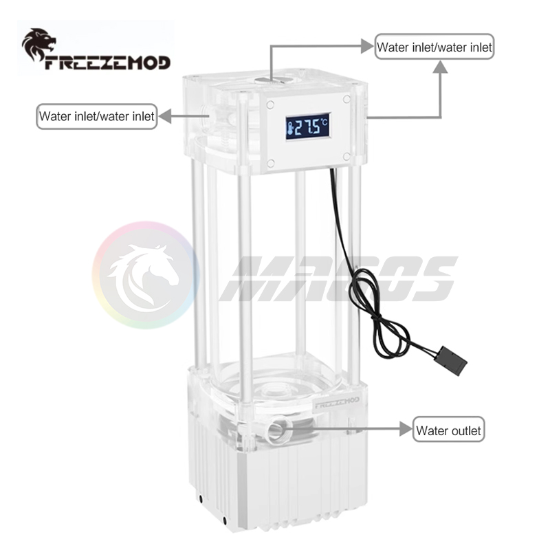 FREEZEMOD AIO насос + резервуа – обзор и цена Aio Pump Reservoir Combo