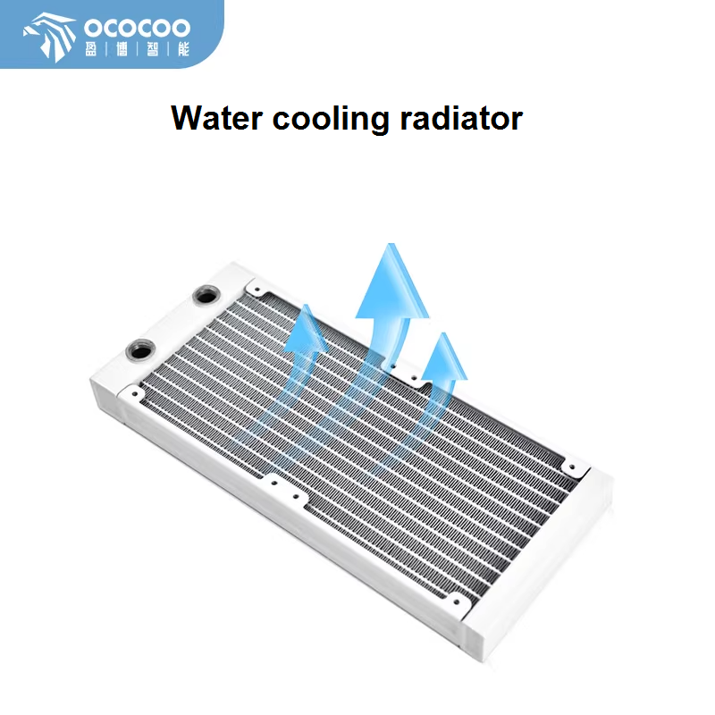 Белый радиатор для водяного ох – обзор и цена Liquid Cooling Radiator 360
