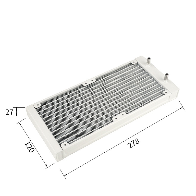 Белый радиатор для водяного ох – обзор и цена Liquid Cooling Radiator 360