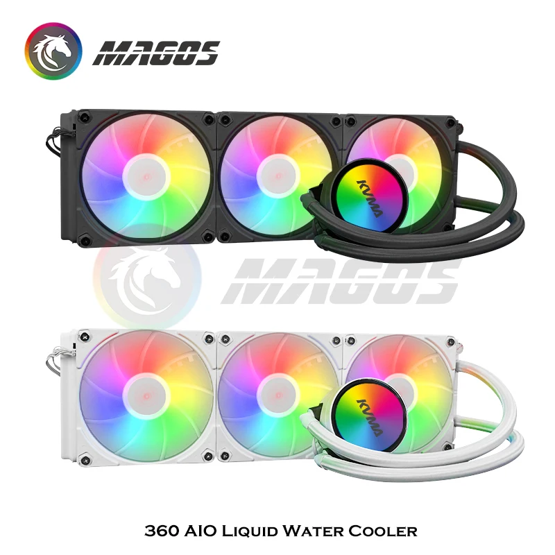 Водяной охладитель процессора  – обзор и цена Aio Liquid Cooler 360Mm Argb