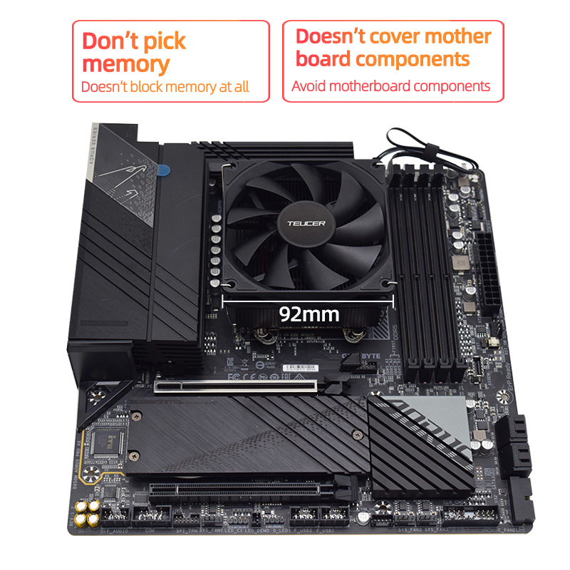 Высота кулера процессора Teuce – обзор и цена Cpu Cooler Low Profile Itx