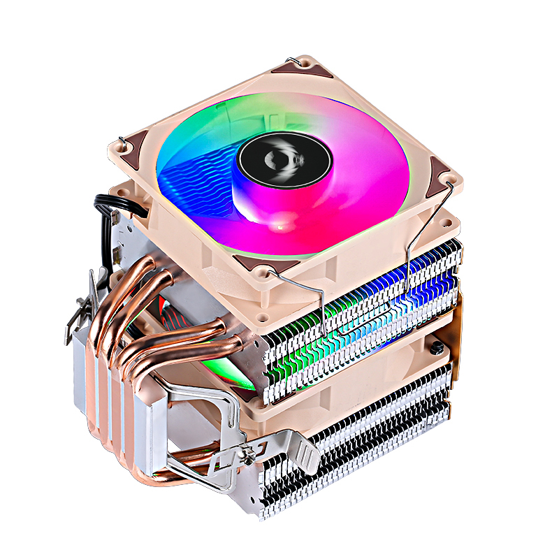 Кулер для процессора с 4/6 теп – обзор и цена Cpu Air Cooler Dual Tower 6 Heatpipe