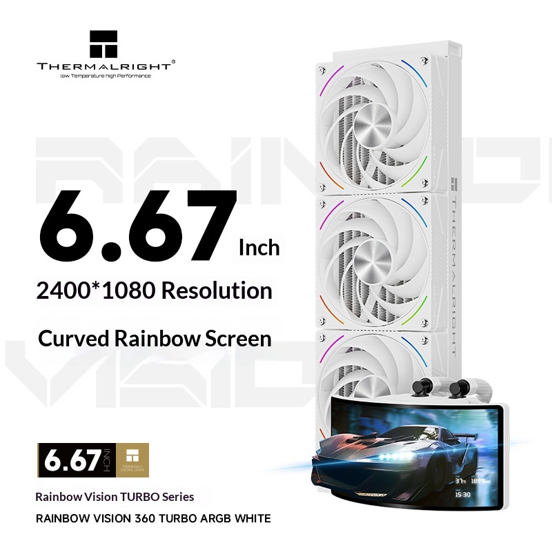 6,67-дюймовый изогнутый OLED-д – обзор и цена Aio Liquid Cooler 360Mm Argb