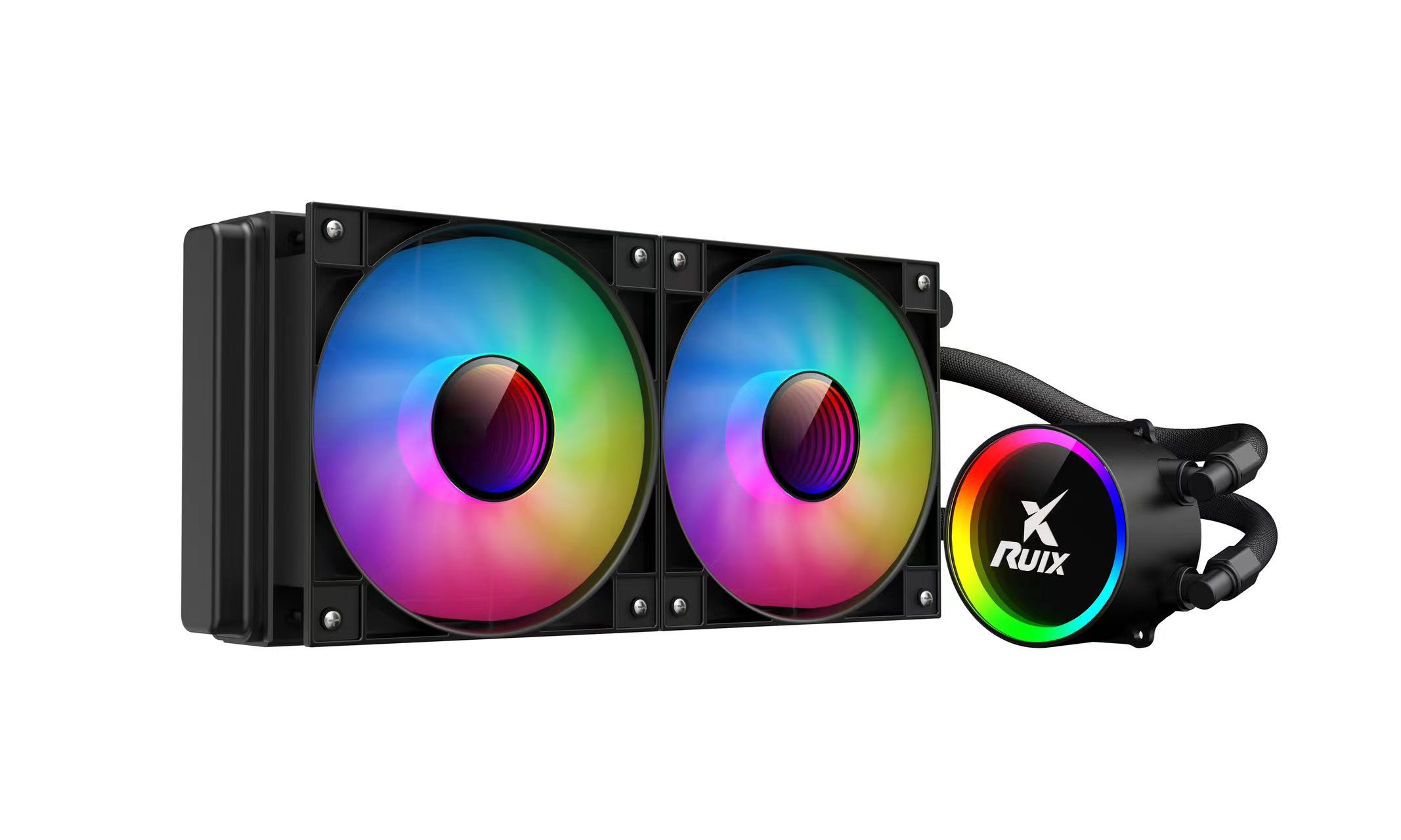 Заводской заказной супертихий  – обзор и цена Cpu Water Cooler 240Mm Rgb