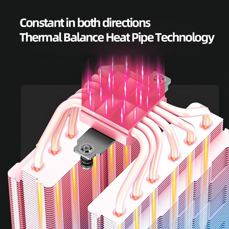 Цифровой воздушный кулер DeepC – обзор и цена Cpu Air Cooler Dual Tower 6 Heatpipe