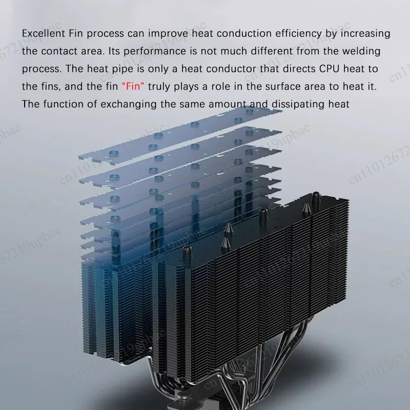 Кулер для процессора JF15K с д – обзор и цена Cpu Air Cooler Dual Tower 6 Heatpipe