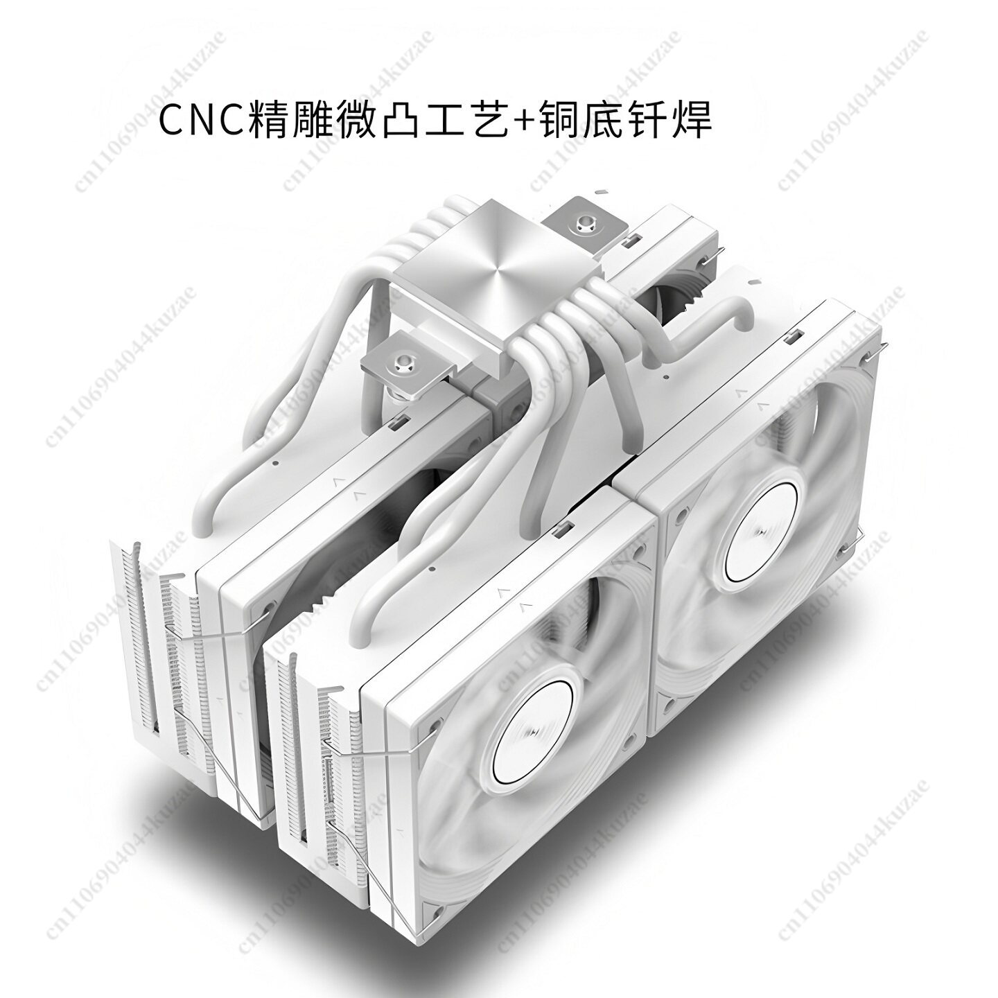 Кулер для процессора JIUSHARK  – обзор и цена Cpu Air Cooler Dual Tower 6 Heatpipe