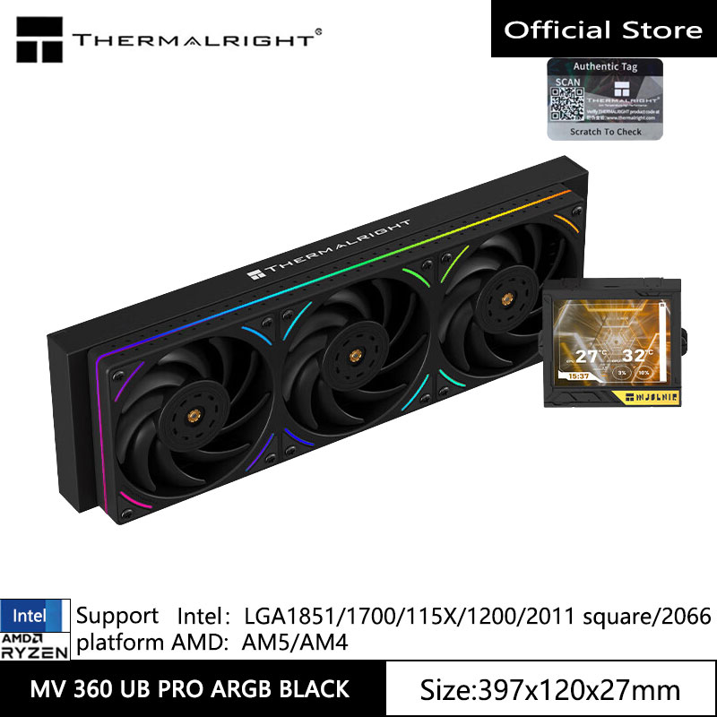 Thermalright Mjolnir VISION 36 – обзор и цена Liquid Cooling Radiator 360