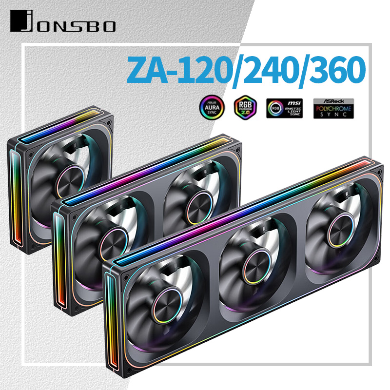 Корпусный вентилятор Jonsbo ZA – обзор и цена Liquid Cooling Radiator 360