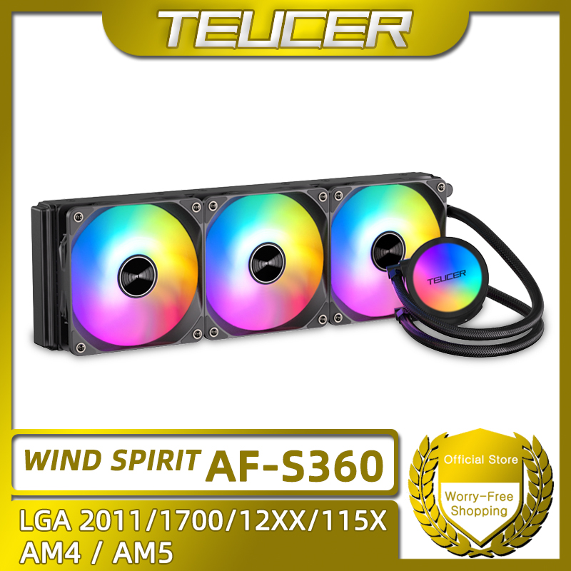 Кулер TEUCER AF-S360 для проце – обзор и цена Liquid Cooling Radiator 360