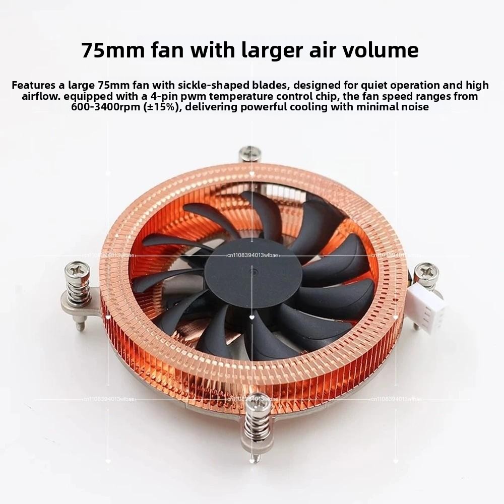 Кулер для процессора Mini ITX  – обзор и цена Cpu Cooler Low Profile Itx