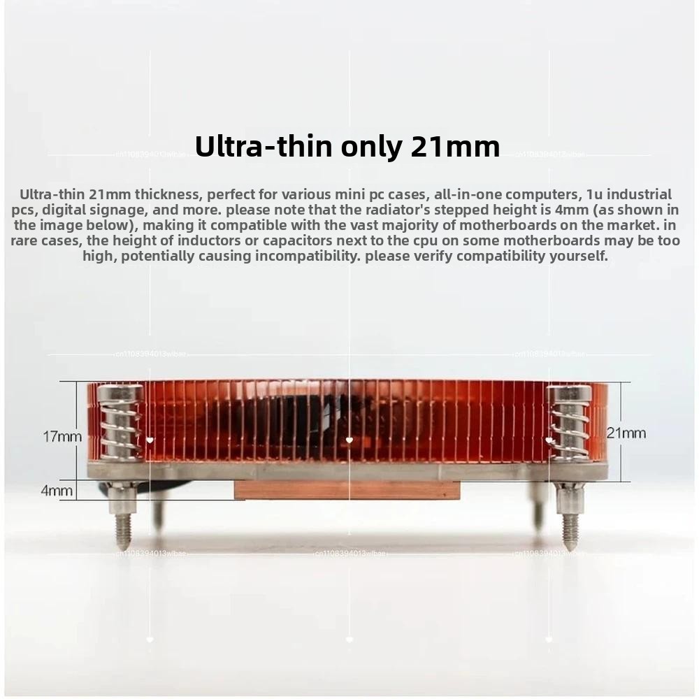 Кулер для процессора Mini ITX  – обзор и цена Cpu Cooler Low Profile Itx