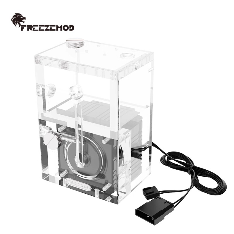 FREEZEMOD Квадратный резервуар – обзор и цена Aio Pump Reservoir Combo