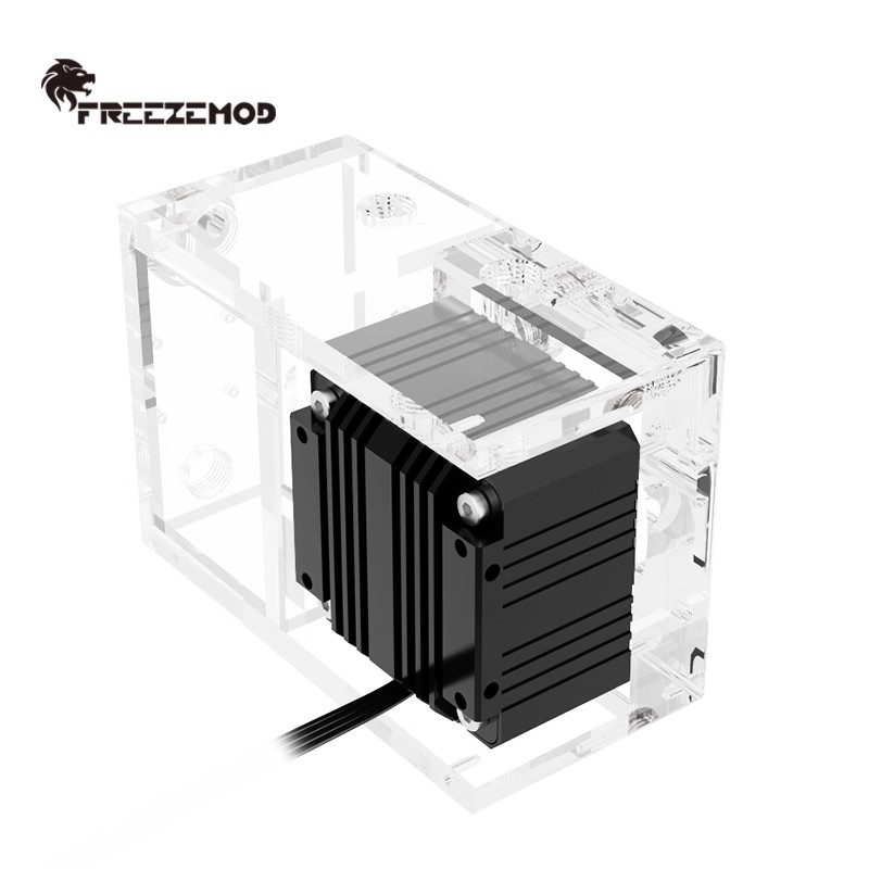 FREEZEMOD Квадратный резервуар – обзор и цена Aio Pump Reservoir Combo