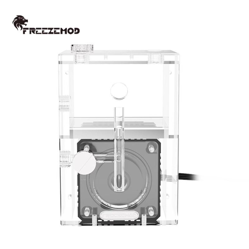 FREEZEMOD Квадратный резервуар – обзор и цена Aio Pump Reservoir Combo