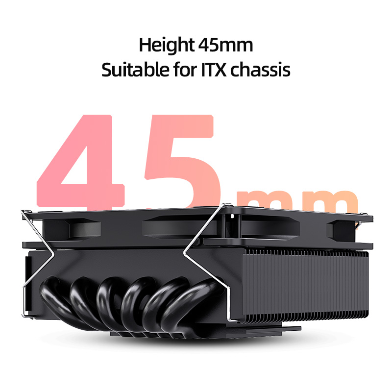 Кулер для ЦП Teucer, 6 тепловы – обзор и цена Cpu Cooler Low Profile Itx