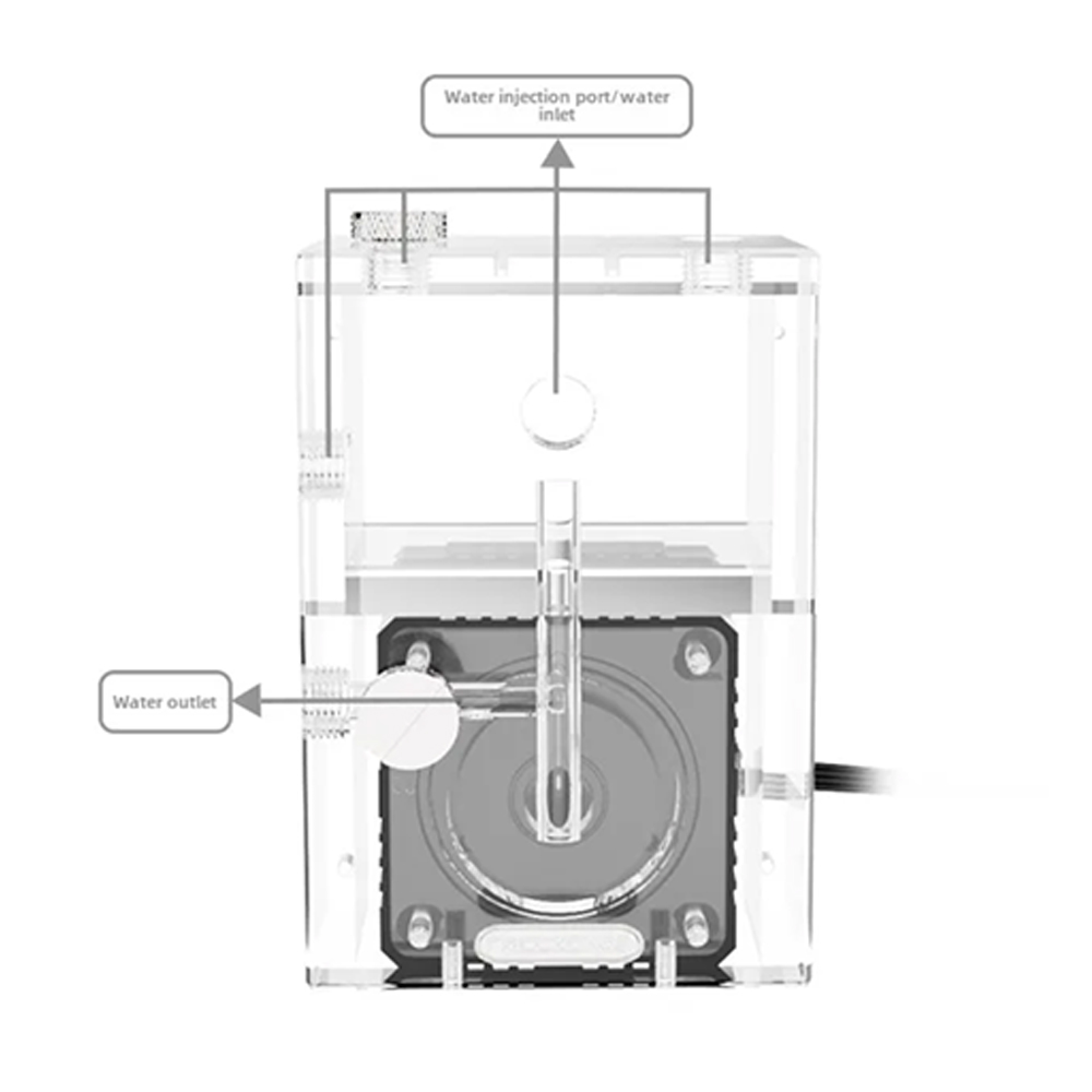 Модульный резервуар для водяно – обзор и цена Aio Pump Reservoir Combo