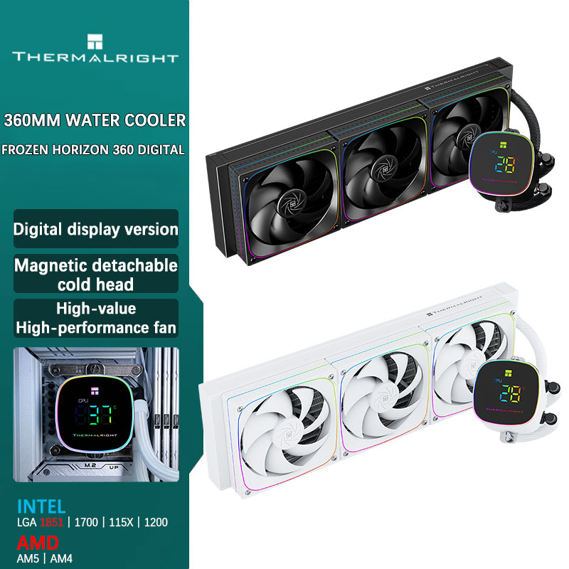 Версия с цифровым дисплеем The – обзор и цена Liquid Cooling Radiator 360