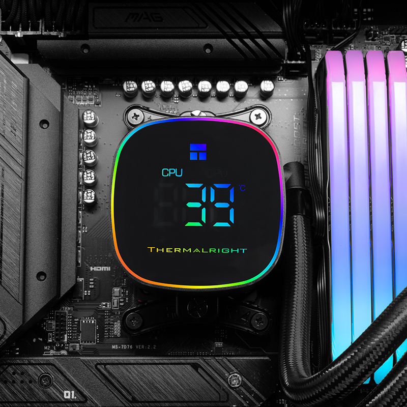 Версия с цифровым дисплеем The – обзор и цена Liquid Cooling Radiator 360