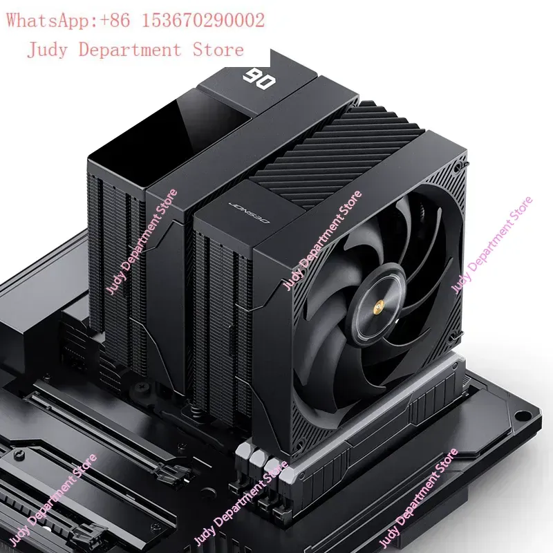 Кулер для процессора CC90 с во – обзор и цена Cpu Air Cooler Dual Tower 6 Heatpipe