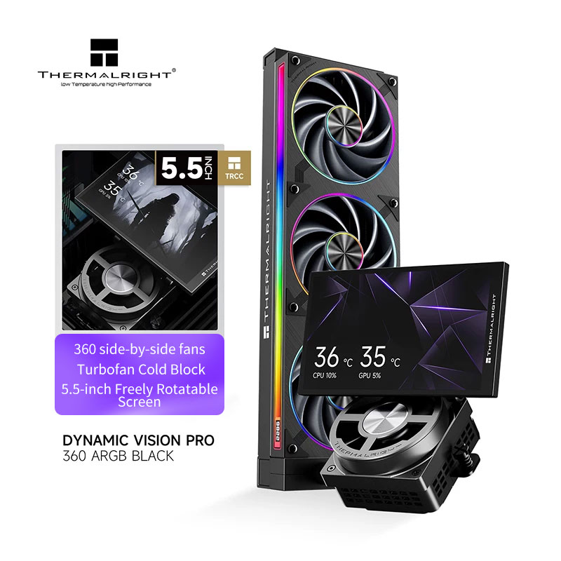 Thermalright Dynamic Vision PR – обзор и цена Liquid Cooling Radiator 360