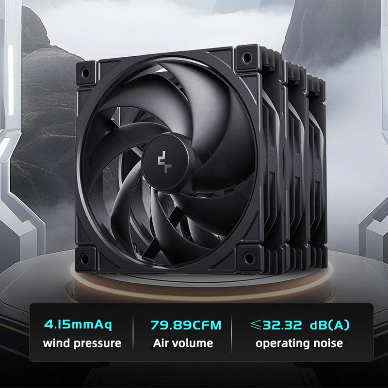 Вентилятор для корпуса DeepCoo – обзор и цена Cooler Fan 120Mm Static Pressure