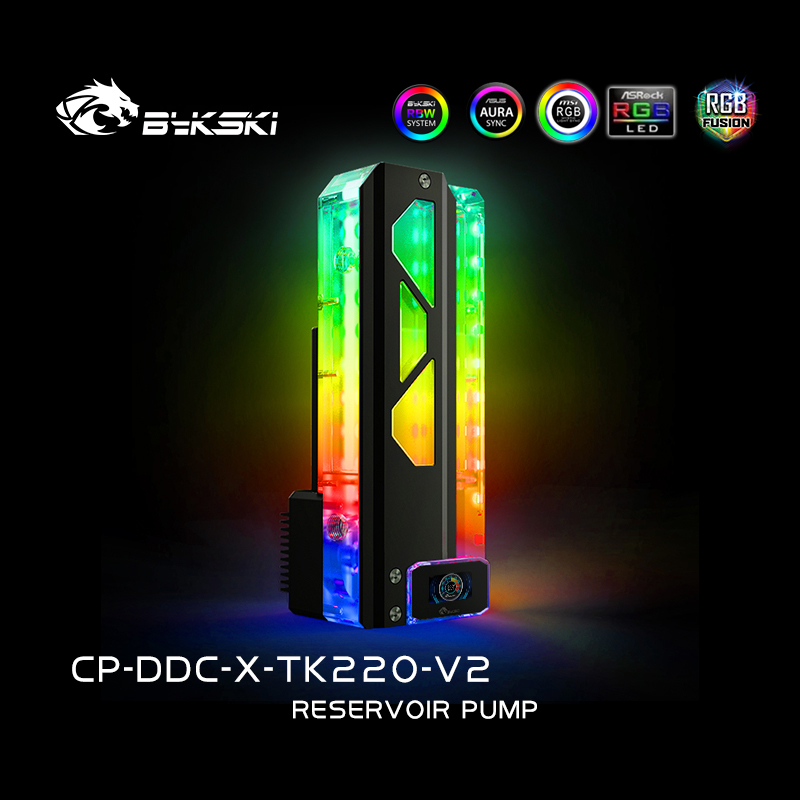 Комплект Bykski CP-DDC-X RGB S – обзор и цена Aio Pump Reservoir Combo