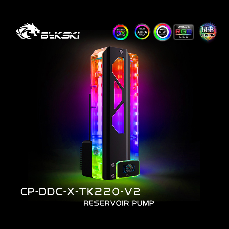 Комплект Bykski CP-DDC-X RGB S – обзор и цена Aio Pump Reservoir Combo