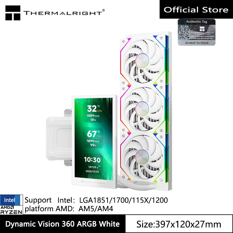 Thermalright Dynamic Vision 36 – обзор и цена Liquid Cooling Radiator 360