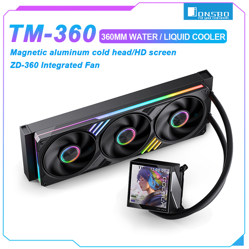 Жидкостное охлаждение процессо – обзор и цена Aio Liquid Cooler 360Mm Argb
