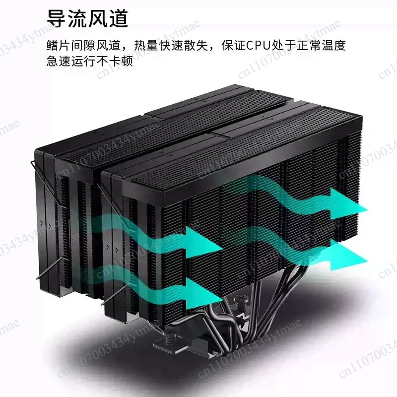 Кулер для процессора JF15K с д – обзор и цена Cpu Air Cooler Dual Tower 6 Heatpipe