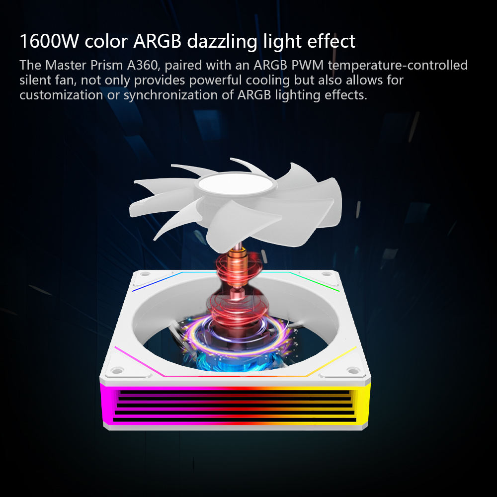 ZeroMaster 360 мм AIO ARGB Жид – обзор и цена Aio Liquid Cooler 360Mm Argb