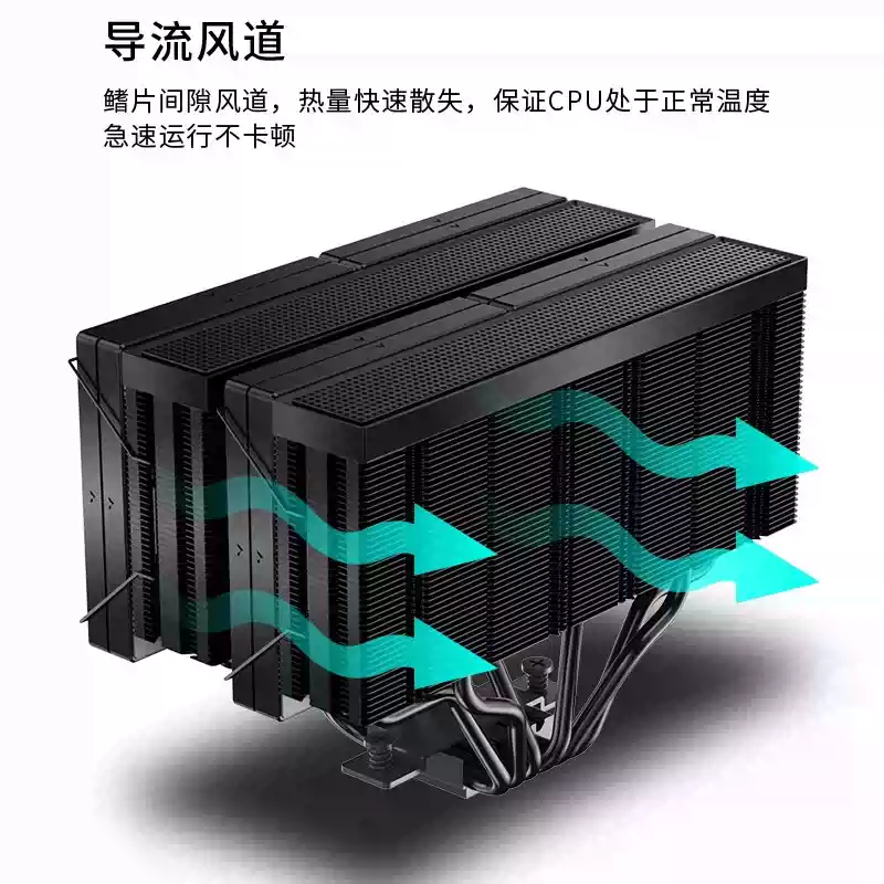 Радиатор охлаждения процессора – обзор и цена Cpu Air Cooler Dual Tower 6 Heatpipe
