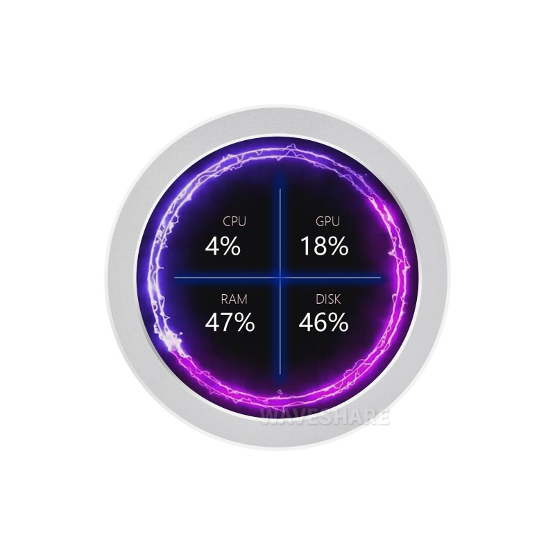 3,4/4-дюймовый USB-монитор, ау – обзор и цена Aio Cooler Lcd Display Screen