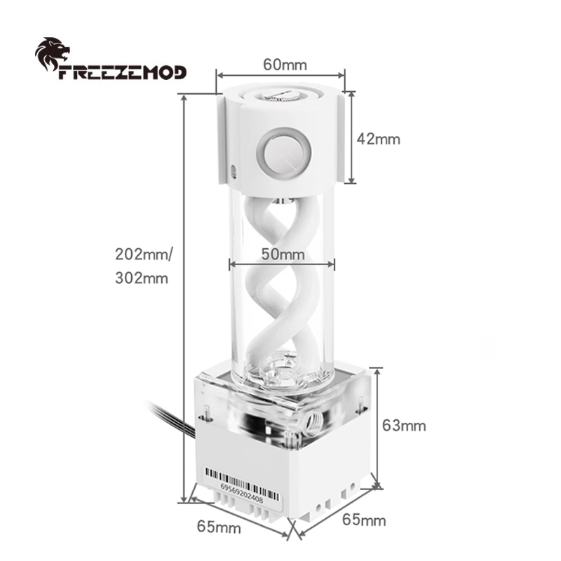 FREEZEMOD Box Резервуар для на – обзор и цена Aio Pump Reservoir Combo
