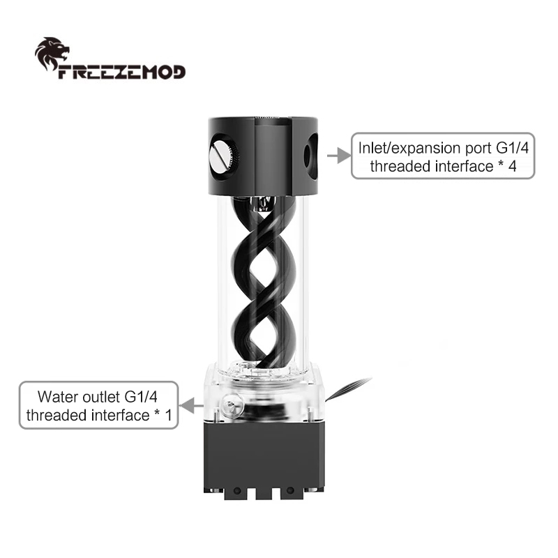 FREEZEMOD Box Резервуар для на – обзор и цена Aio Pump Reservoir Combo